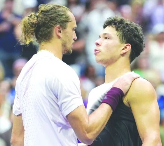 Shelton stopped in American men’s bid for US Open title